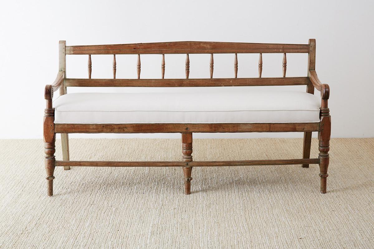 colonial bench