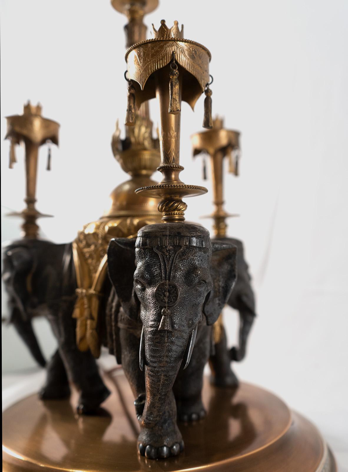 elephant tiffany lamp