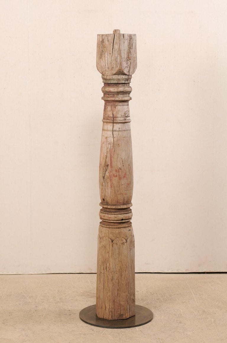 19th Century British Colonial Wood Column at 1stDibs | colonial column
