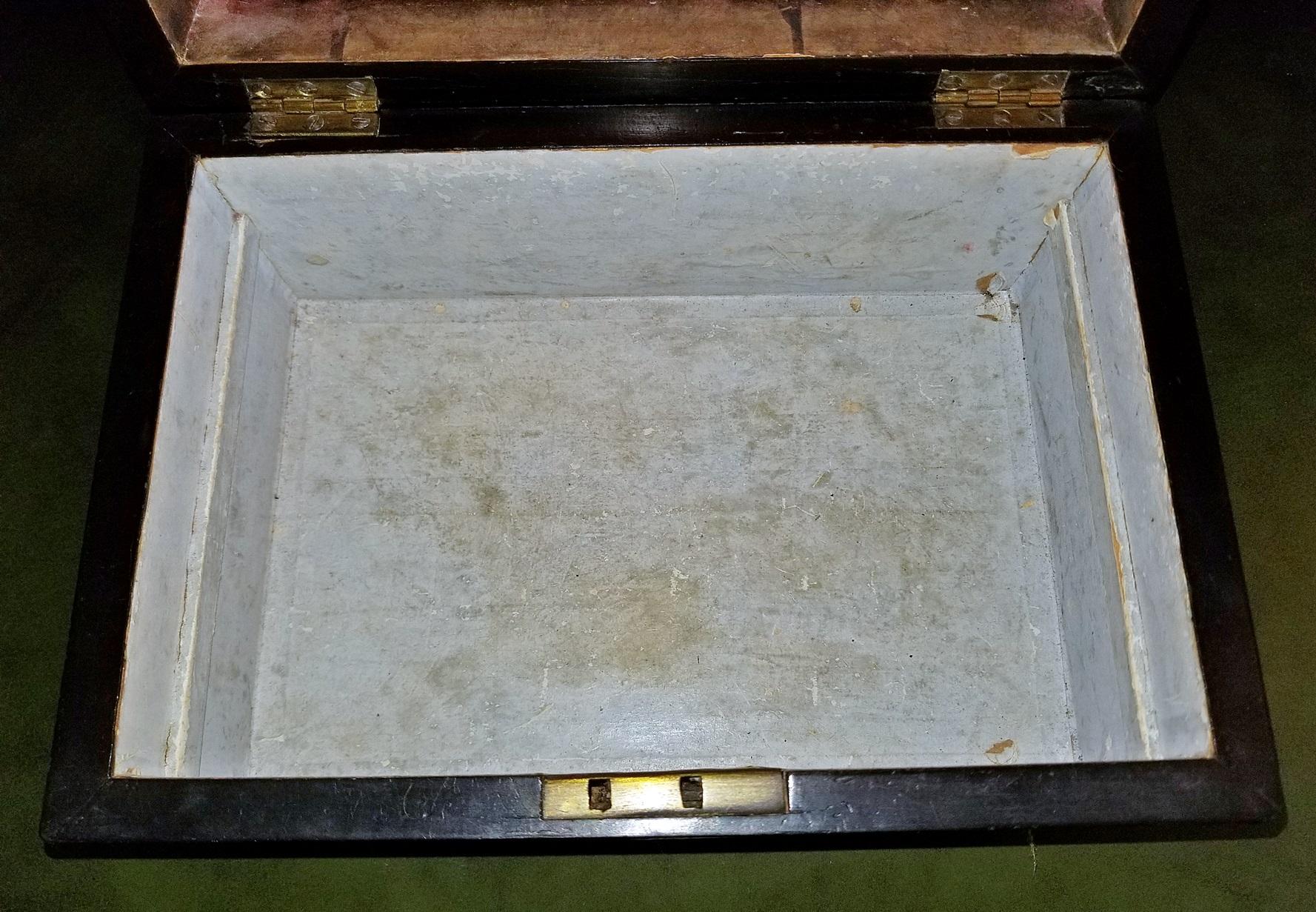 19th Century British Coromandel and Inlaid Dressing Table Box 6