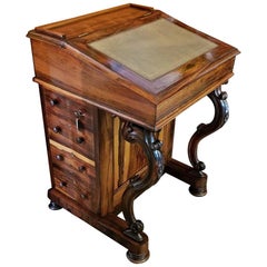 Used Early 19th Century British Davenport Desk in the Manner of Gillows