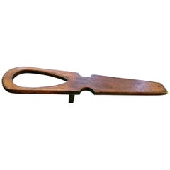 19th Century British Provincial Oak Boot Pull