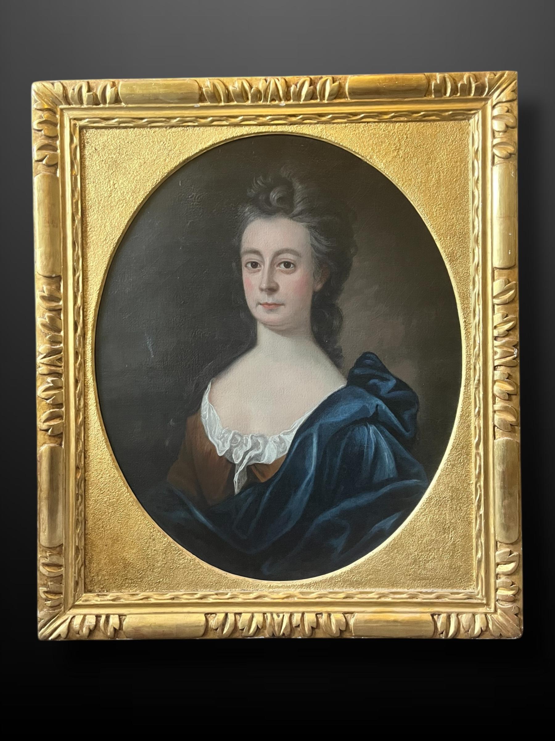 19. Jahrhundert, Britische Schule, Porträt einer Dame im Angebot 1