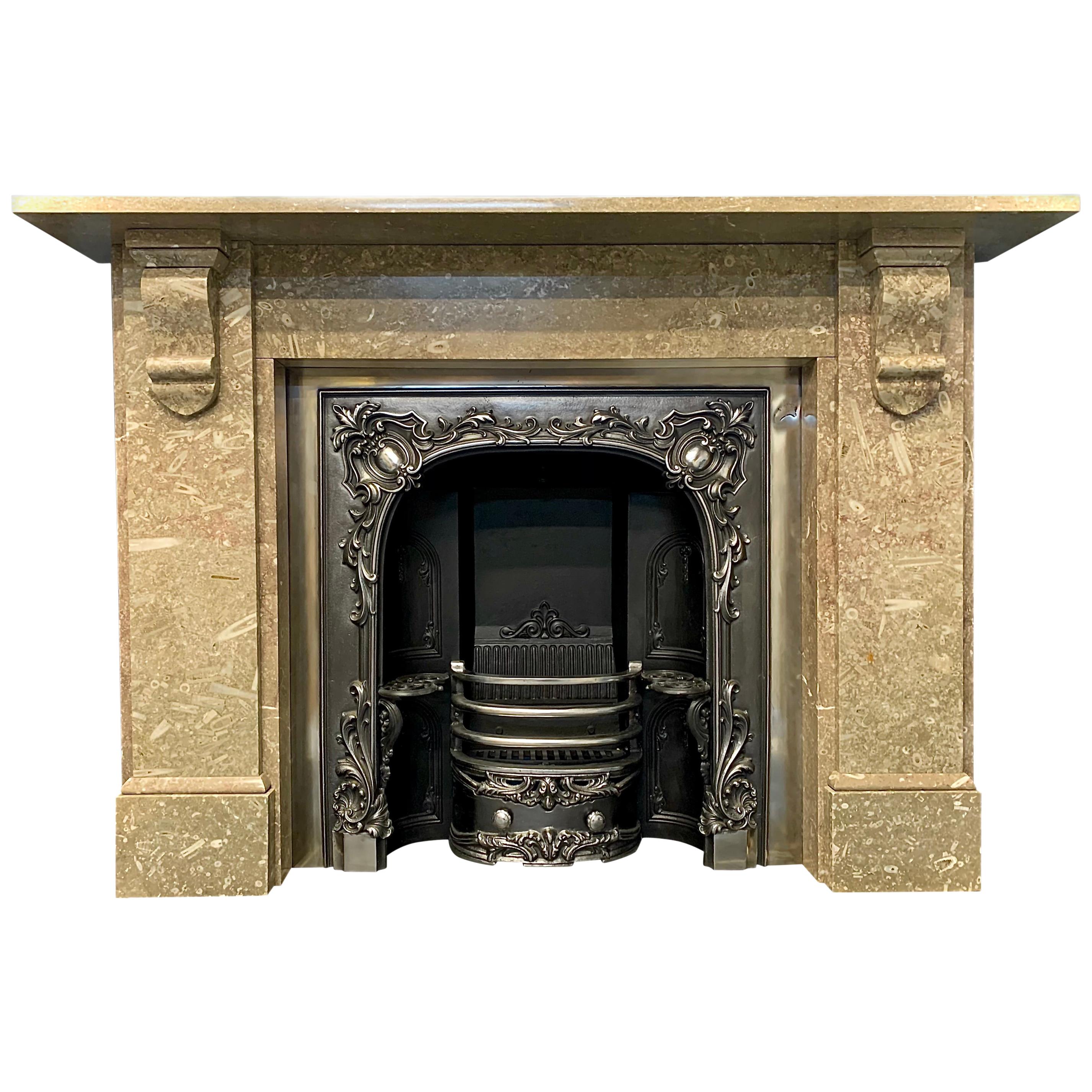 What is a fireplace corbel?