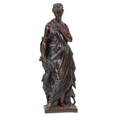 19th Century Bronze allegorical figure after ‘La Douceur’ (Gentleness)