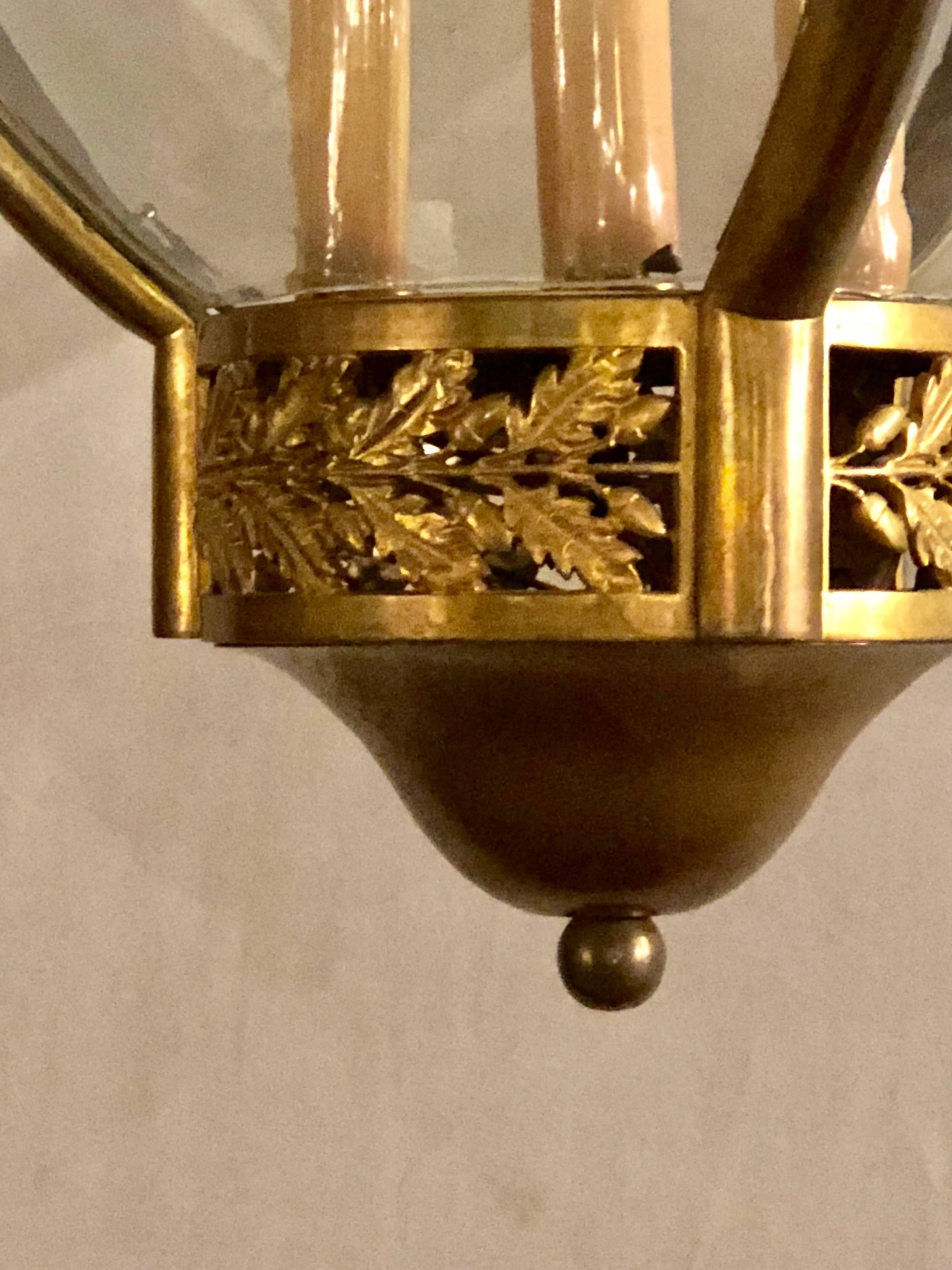 glass bell chandelier