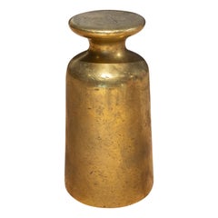 19th Century Bronze and Lead Weight in its Interior of Seven Pounds