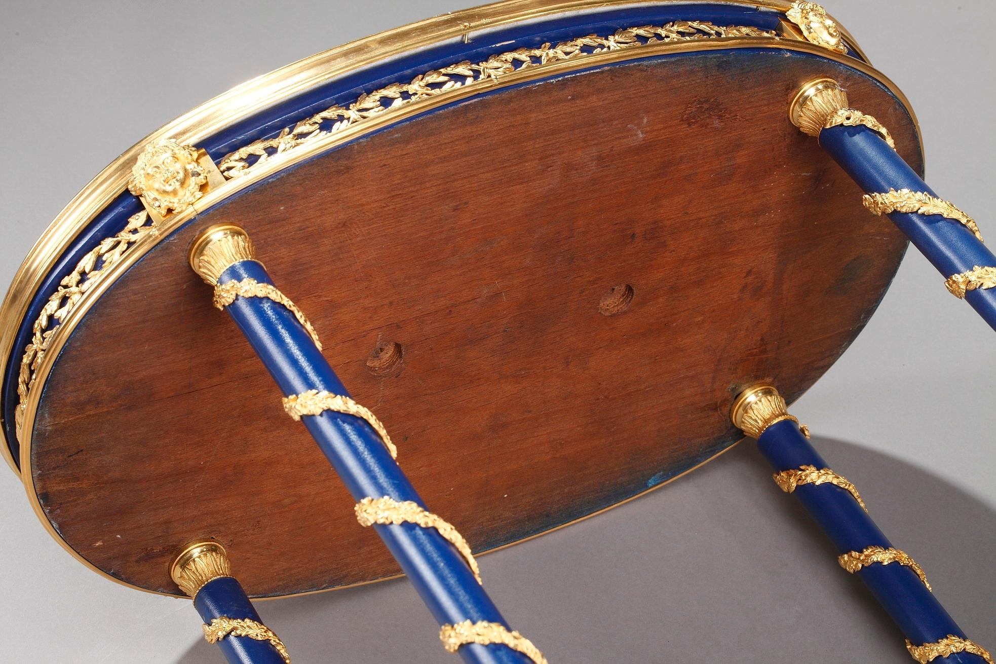 19th Century Bronze and Marble Gueridon Table 6