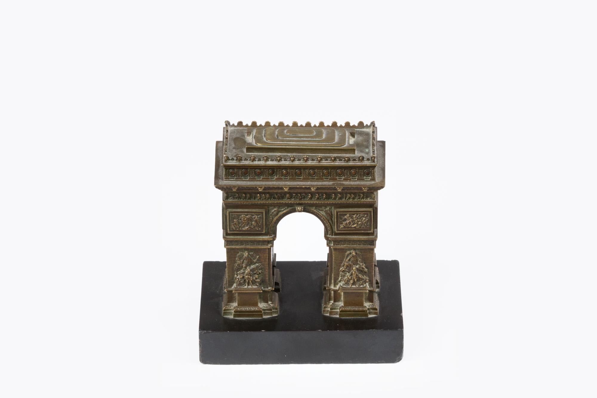 19th Century Bronze Arc de Triomphe In Excellent Condition For Sale In Dublin 8, IE