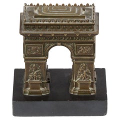 19th Century Bronze Arc de Triomphe