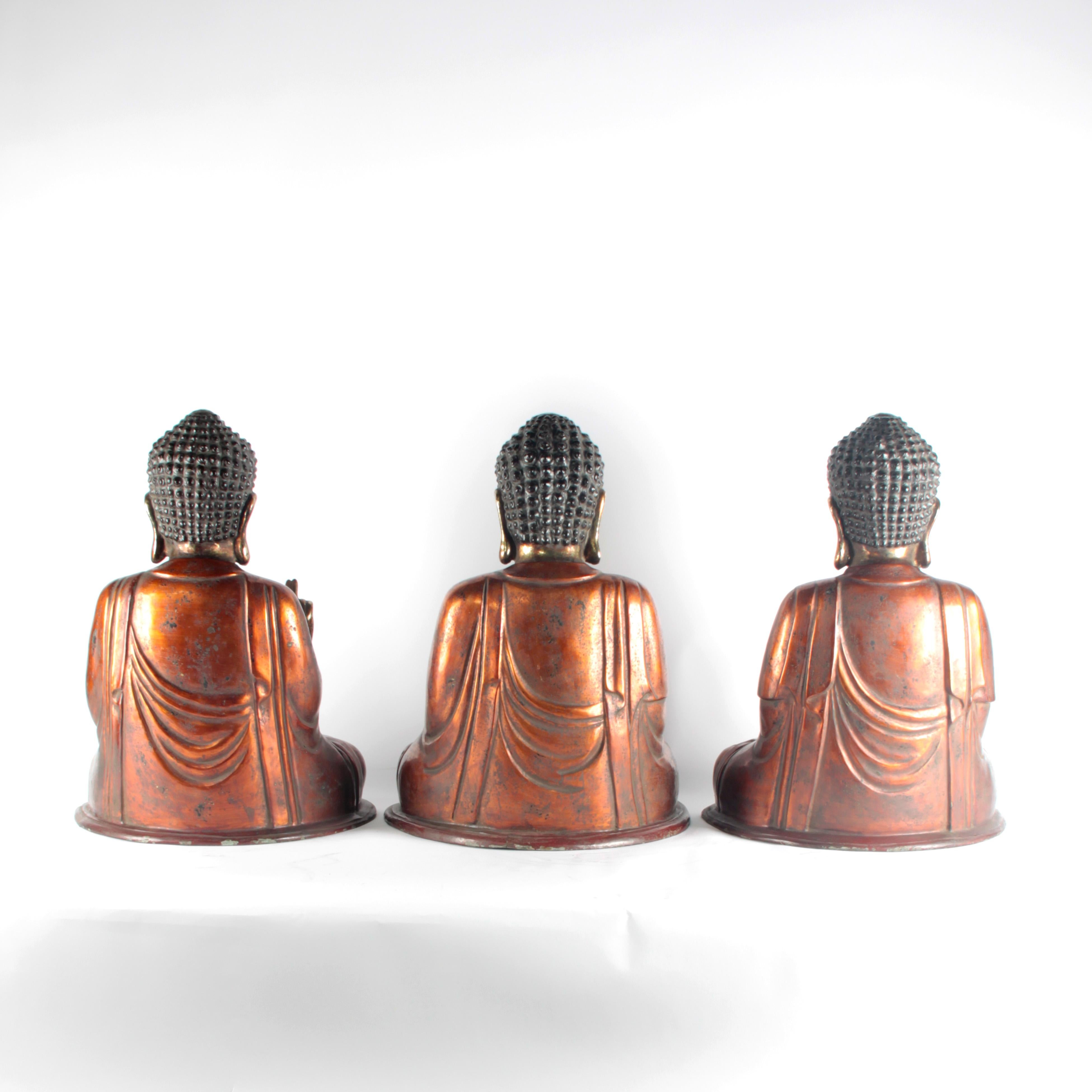 Vietnamese 19th Century Bronze Asian ‘Vietnam’ Buddhas For Sale