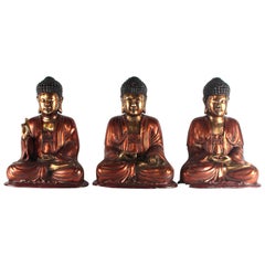 Antique 19th Century Bronze Asian ‘Vietnam’ Buddhas