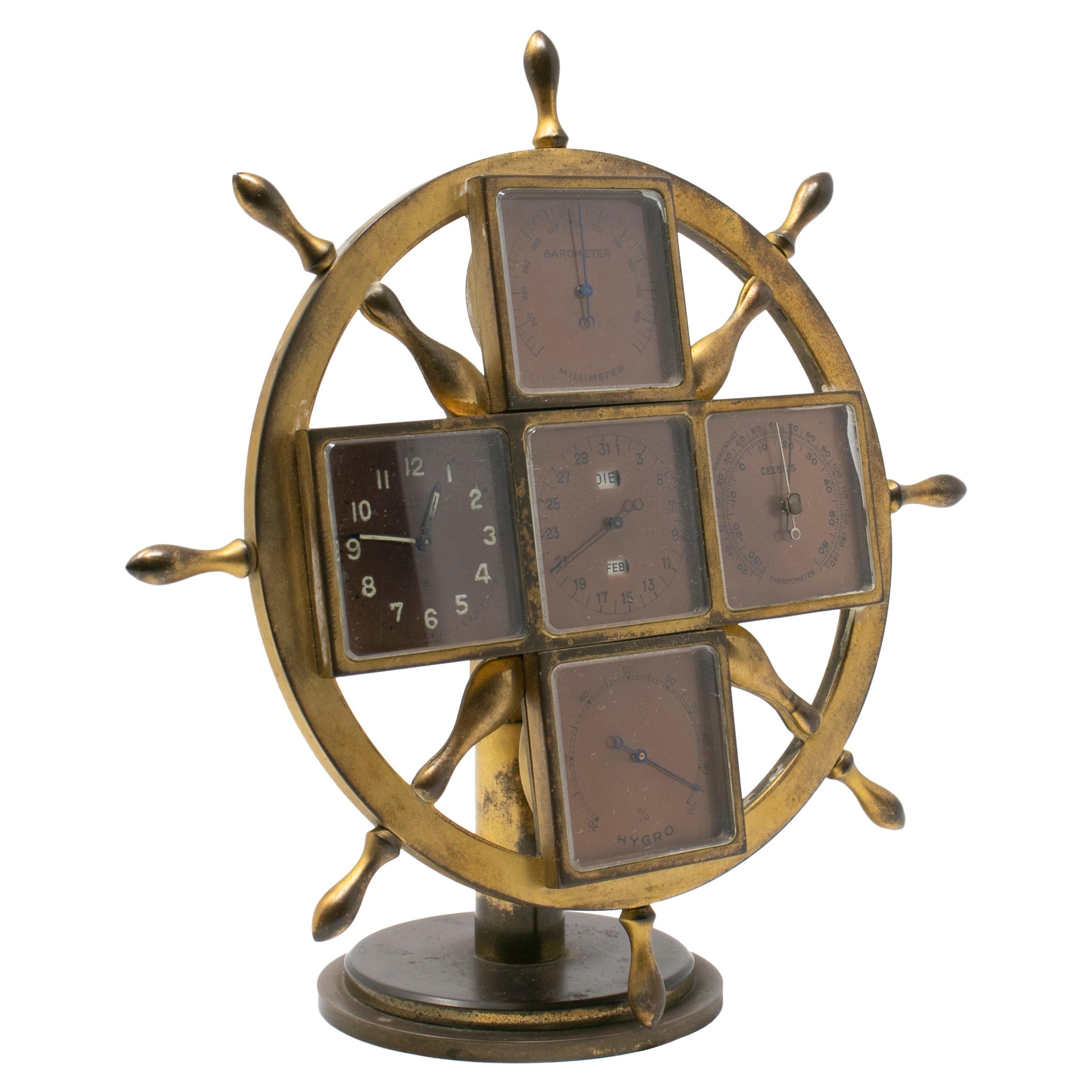 19th Century Great Wheel Skeleton Clock at 1stDibs