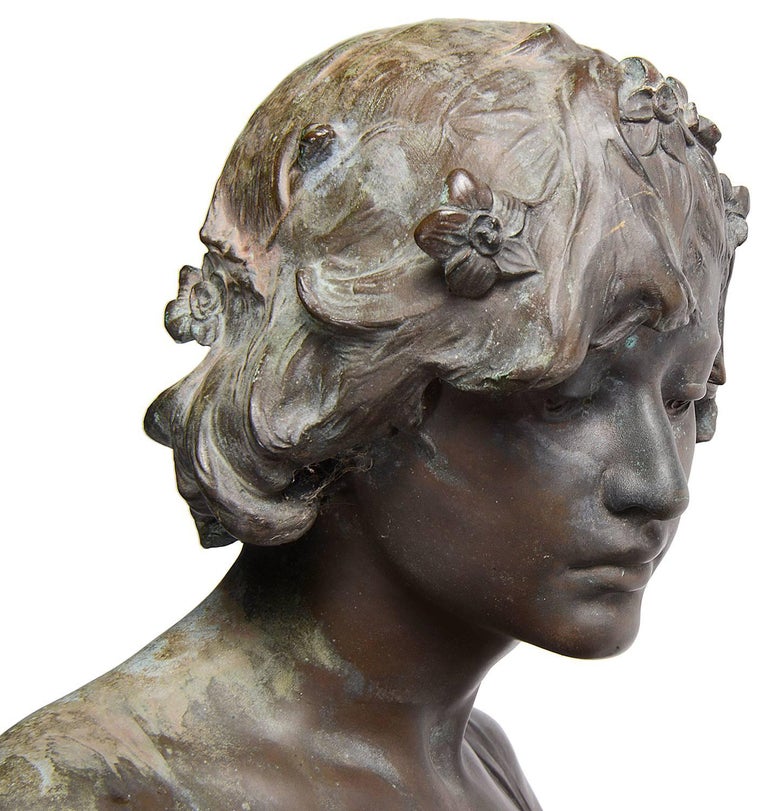 19th Century Bronze Boy Hunter, by Barbedienne For Sale 1
