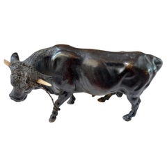 19th Century Bronze Bull