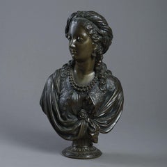 19th Century Bronze Bust After Boizot