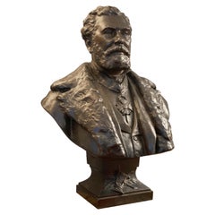 19th Century Bronze Bust from Thiebaut Freres Paris Foundry
