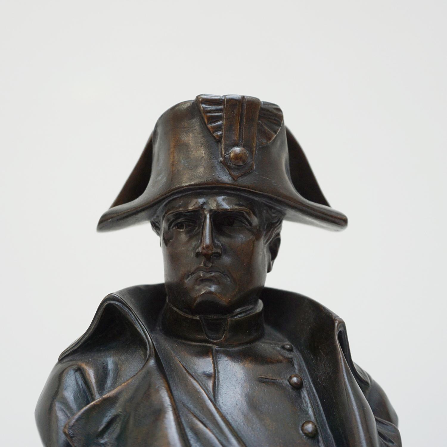 Buste en bronze de Napoléon Bonaparte du 19ème siècle par Emile Pinédo '1840 -1916 1
