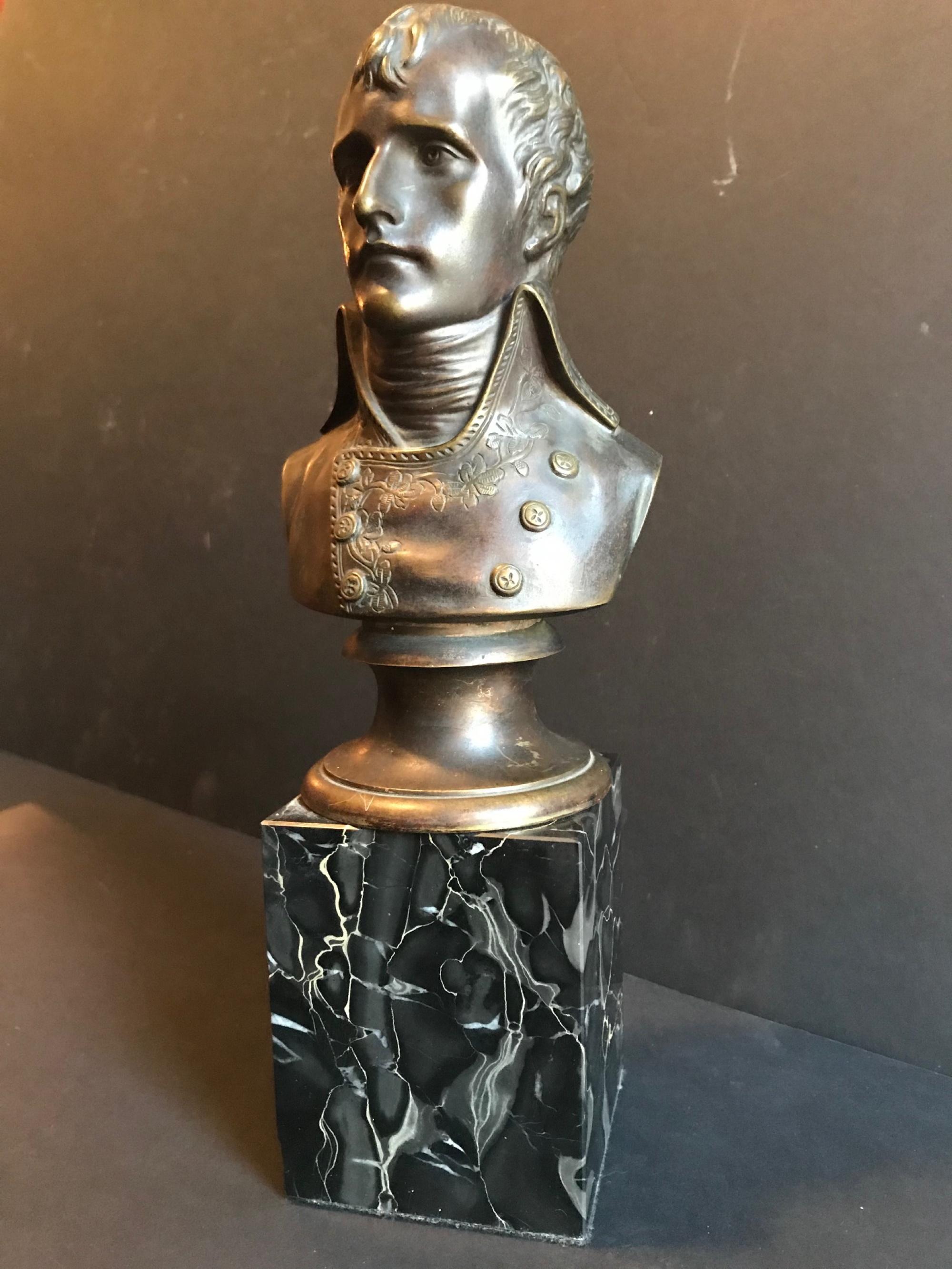 Louis Philippe 19th Century Bronze Bust of Napoleon I