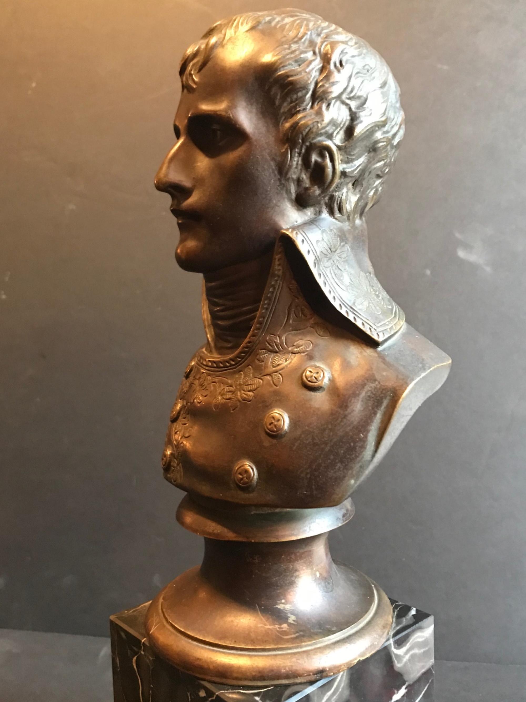 19th Century Bronze Bust of Napoleon I 1