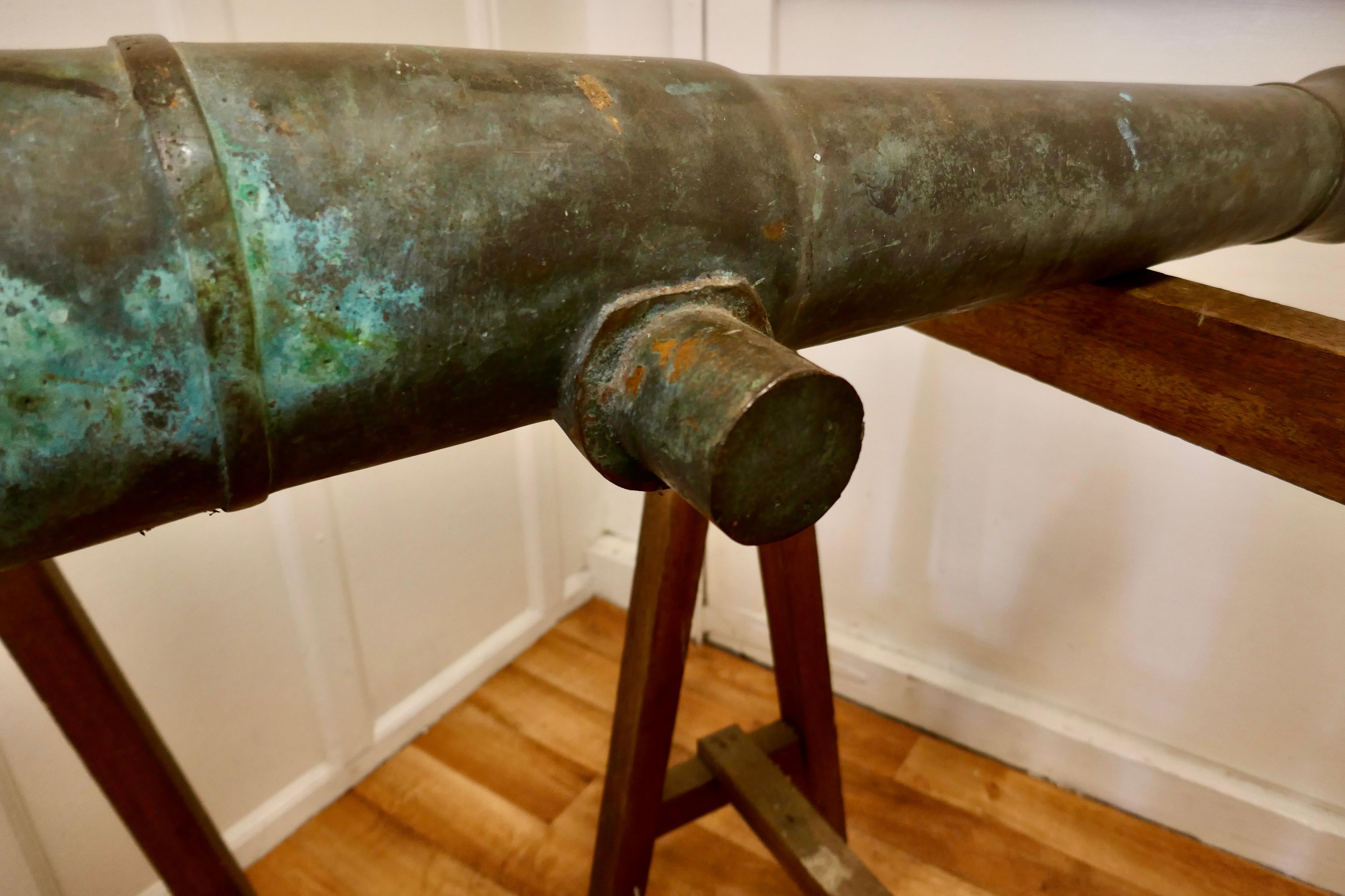 19th Century Bronze Cannon 5