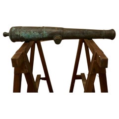 19th Century Bronze Cannon
