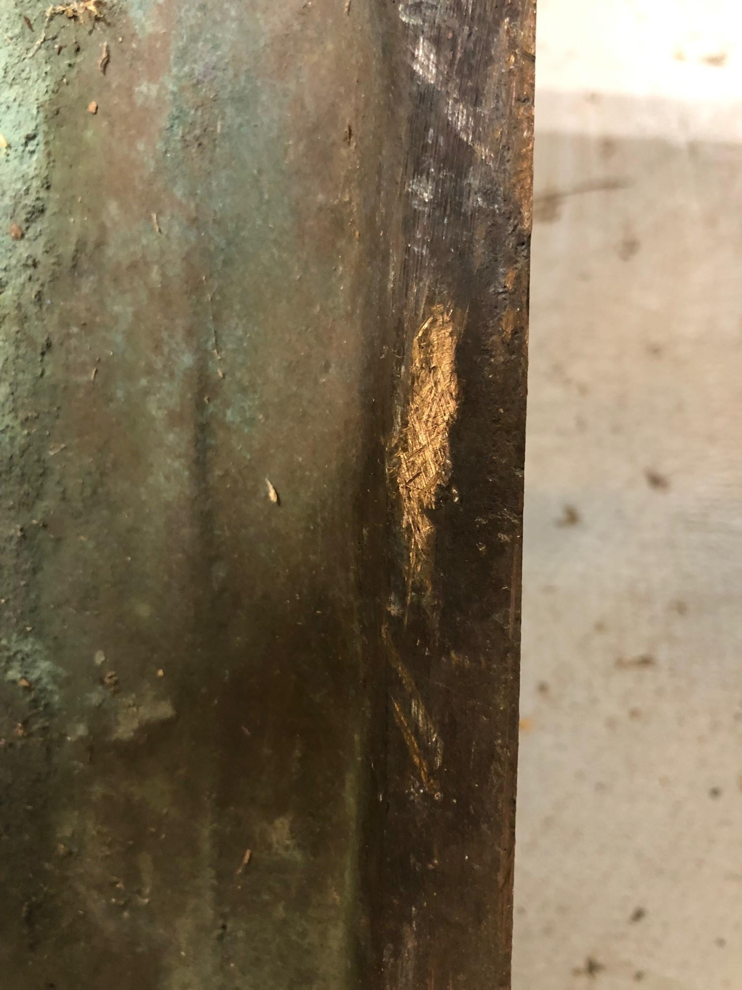 19th Century Bronze Commercial Flag Pole Bracket from NYC Building Very Large 2