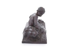 Pieza decorativa de bronce del siglo XIX