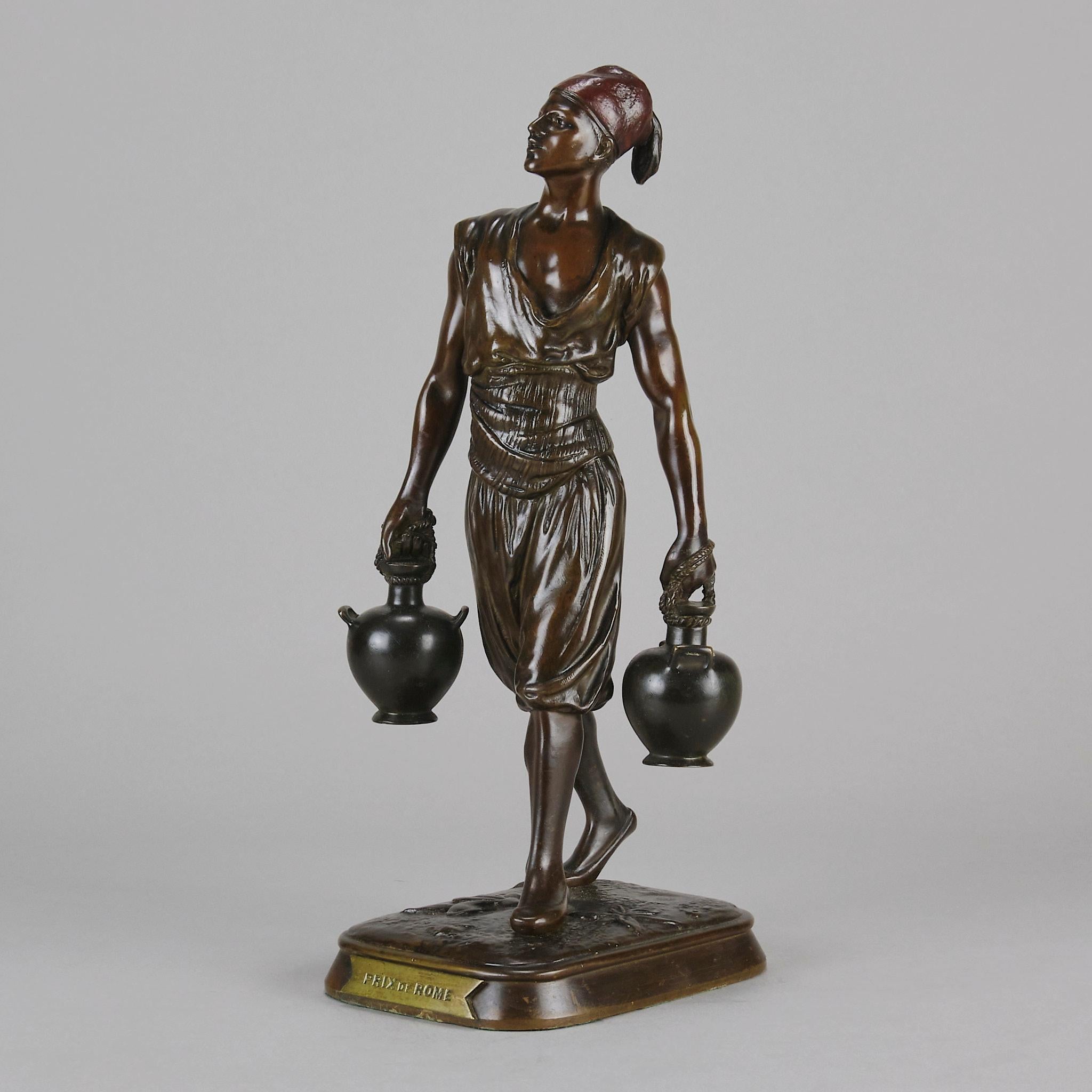 Bronzo del XIX secolo intitolato 