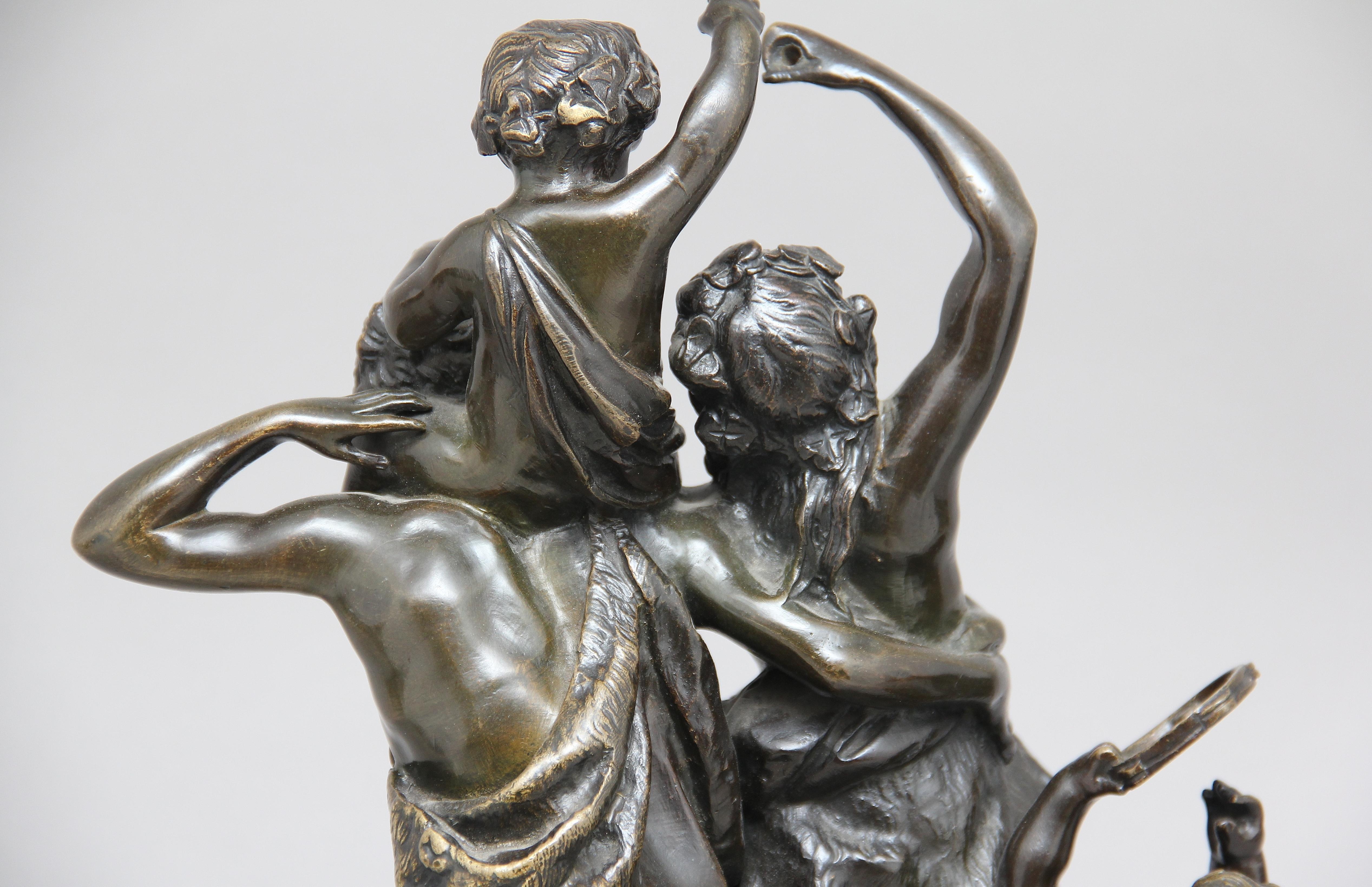 Late 19th Century 19th Century Bronze Figural Group