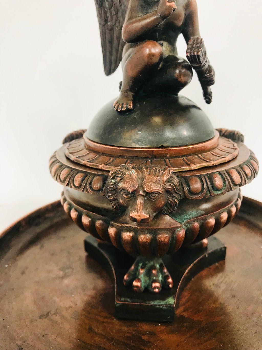 19th Century Bronze Figural Humidor 1