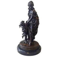Figura in bronzo del XIX secolo