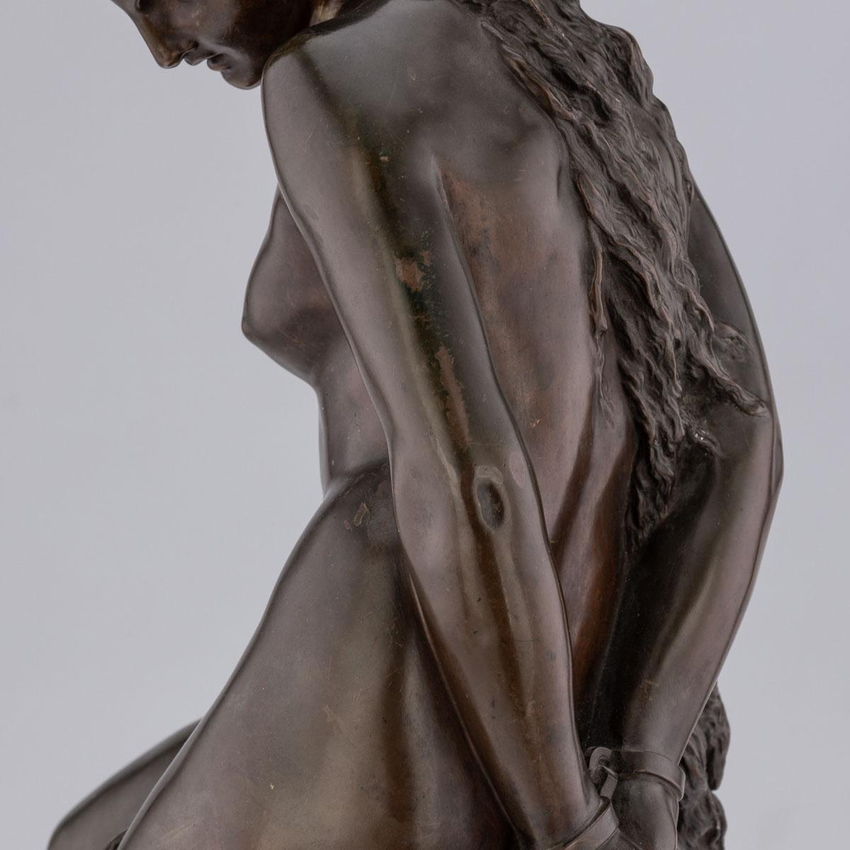 19th Century Bronze Figure Of Andromeda, Alexandre-Pierre Schoenewerk, 1820-1885 6