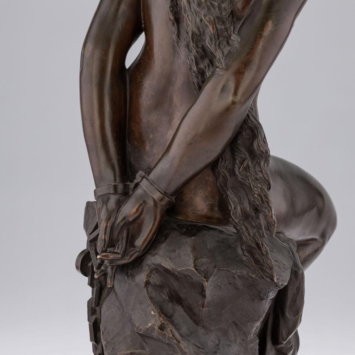 19th Century Bronze Figure Of Andromeda, Alexandre-Pierre Schoenewerk, 1820-1885 10