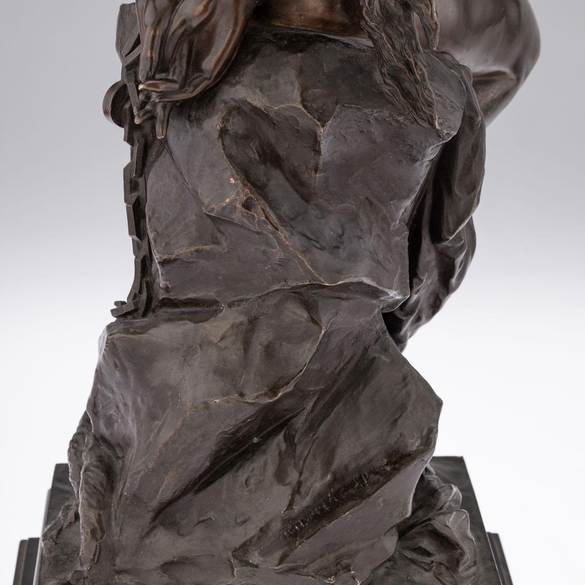 19th Century Bronze Figure Of Andromeda, Alexandre-Pierre Schoenewerk, 1820-1885 12