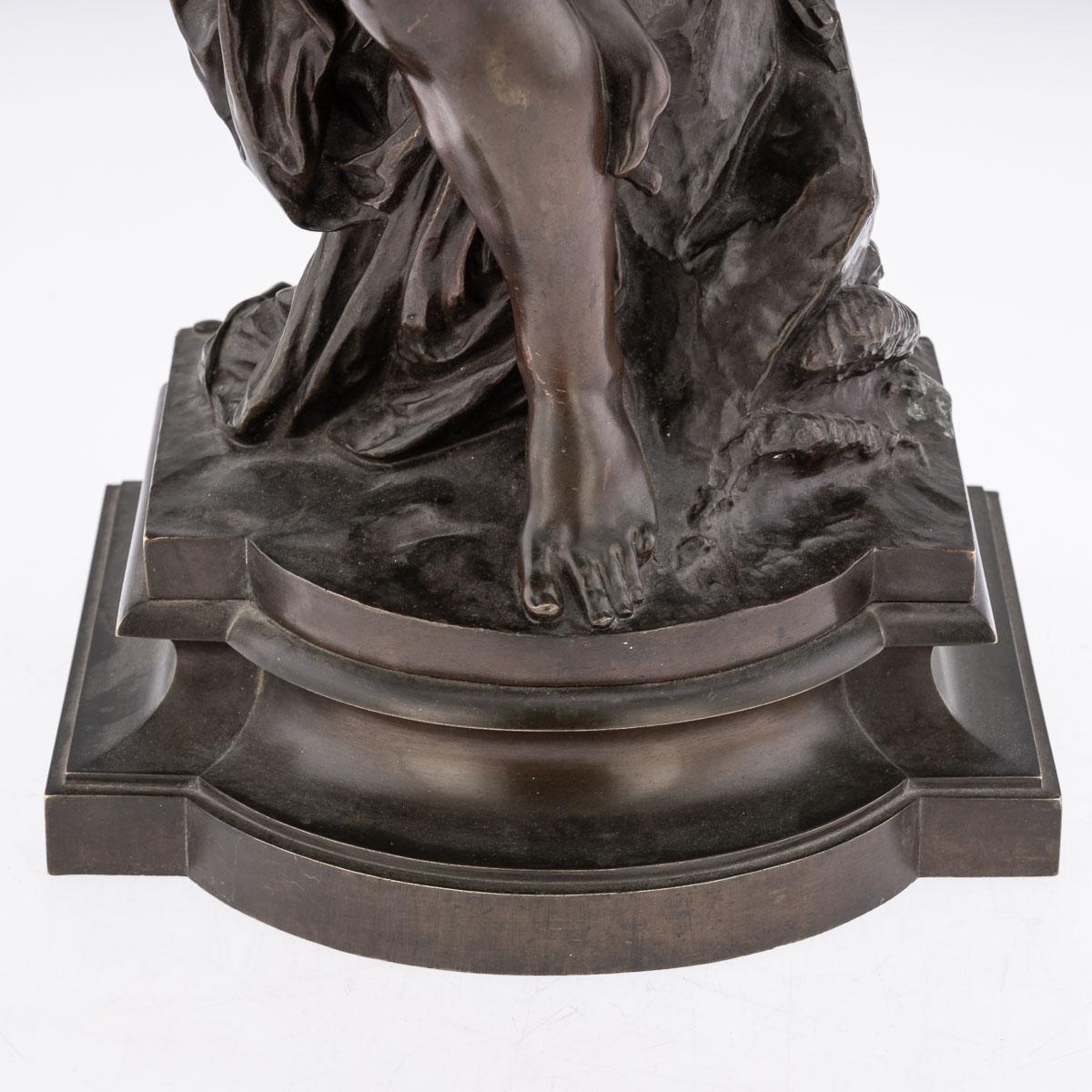 19th Century Bronze Figure Of Andromeda, Alexandre-Pierre Schoenewerk, 1820-1885 15