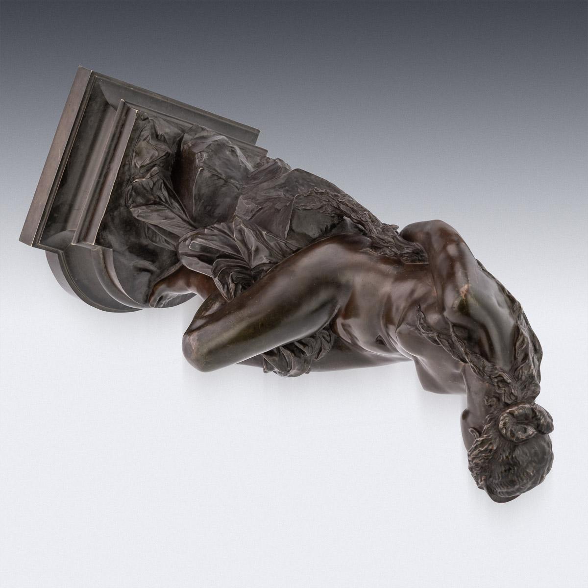 19th Century Bronze Figure Of Andromeda, Alexandre-Pierre Schoenewerk, 1820-1885 1