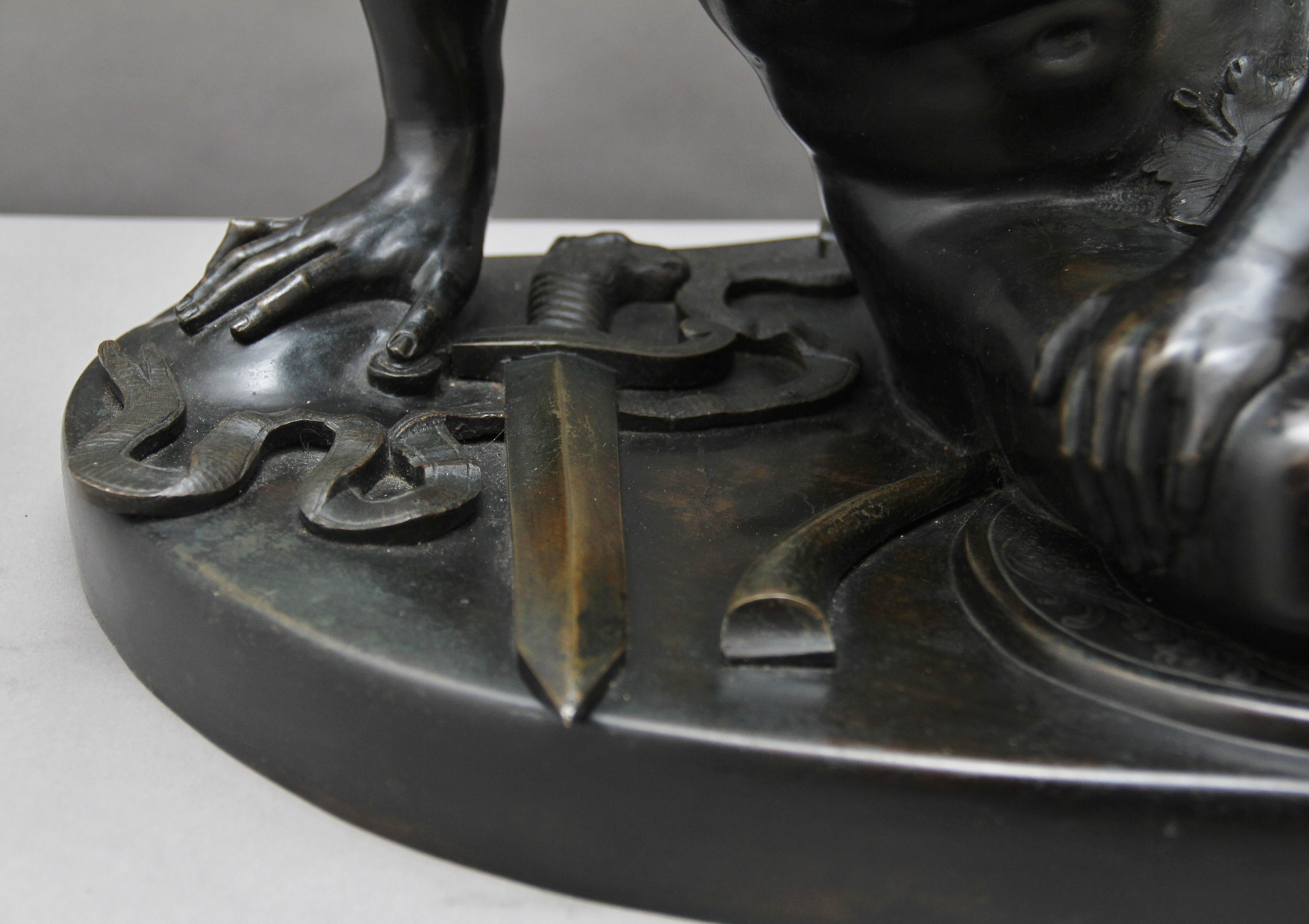 19th Century Bronze Figure of 