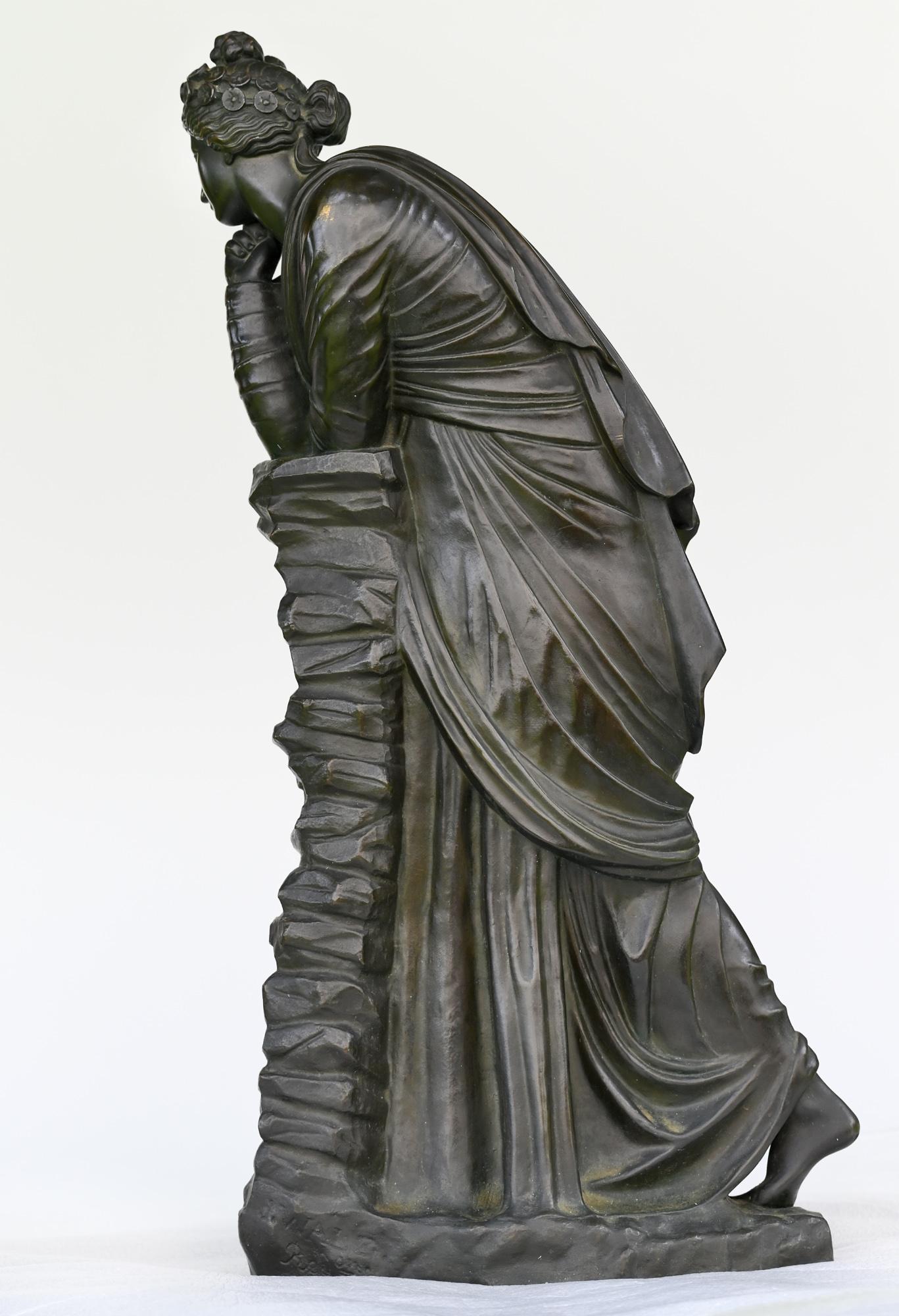 19. Jahrhundert Bronze Figur 