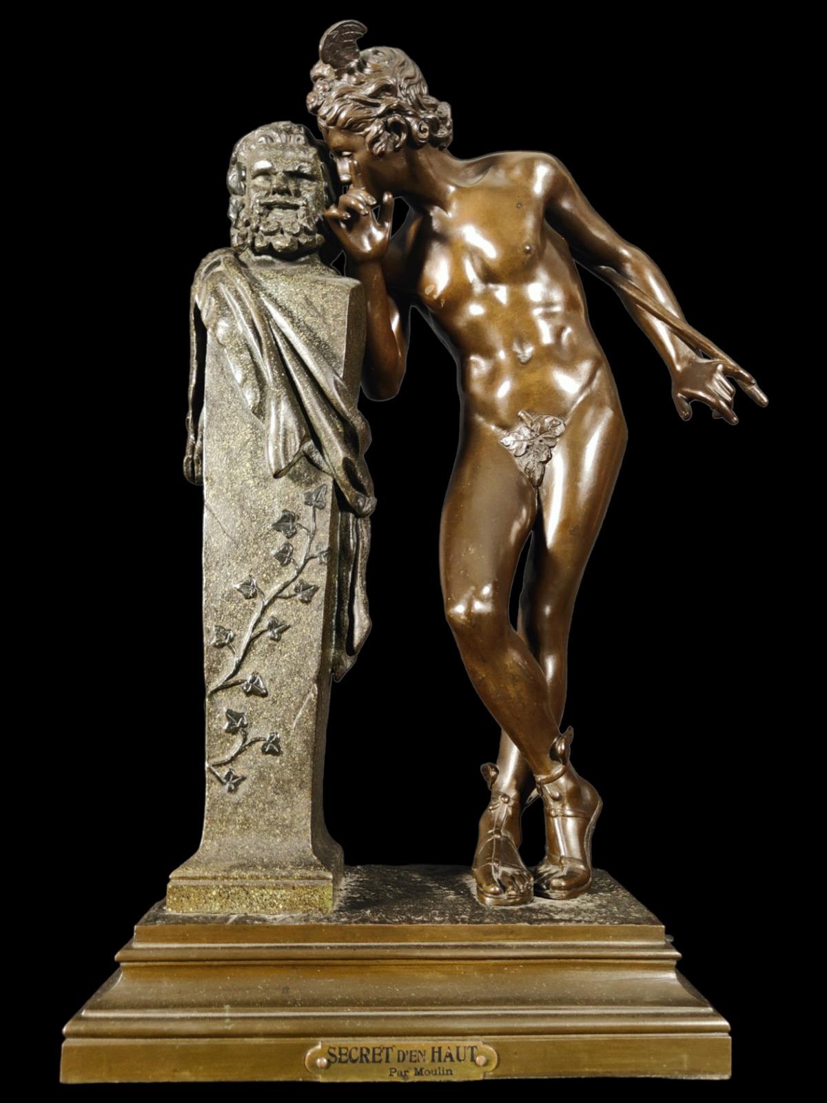 Bronzo del XIX secolo da Moulin in vendita 4