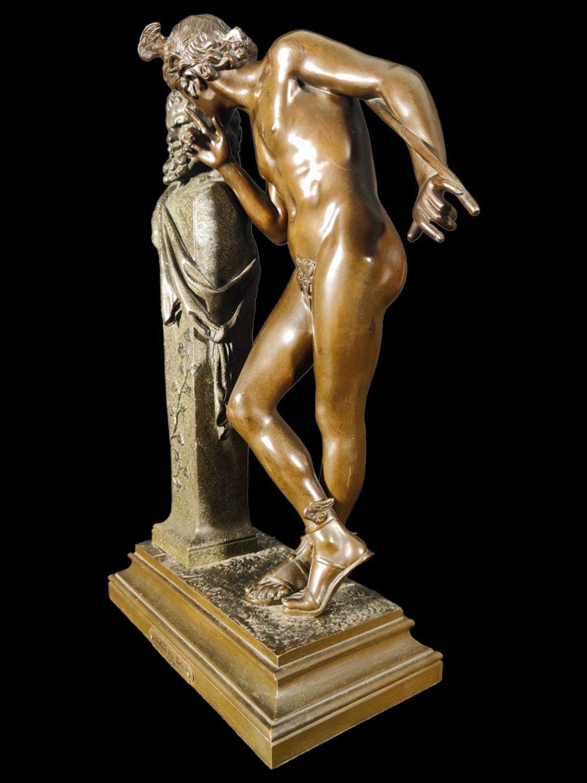 Fatto a mano Bronzo del XIX secolo da Moulin in vendita
