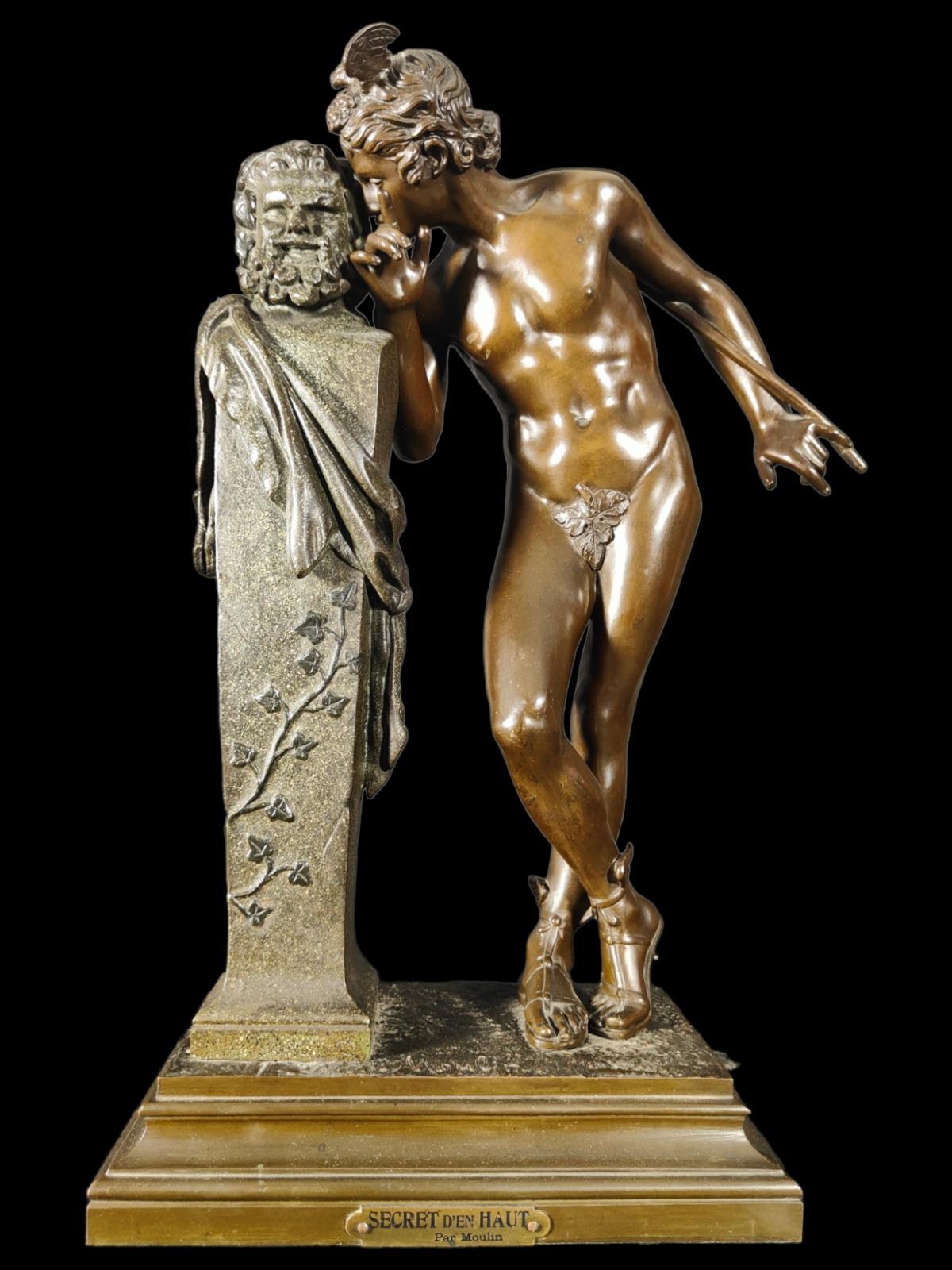 Bronzo del XIX secolo da Moulin in vendita 2