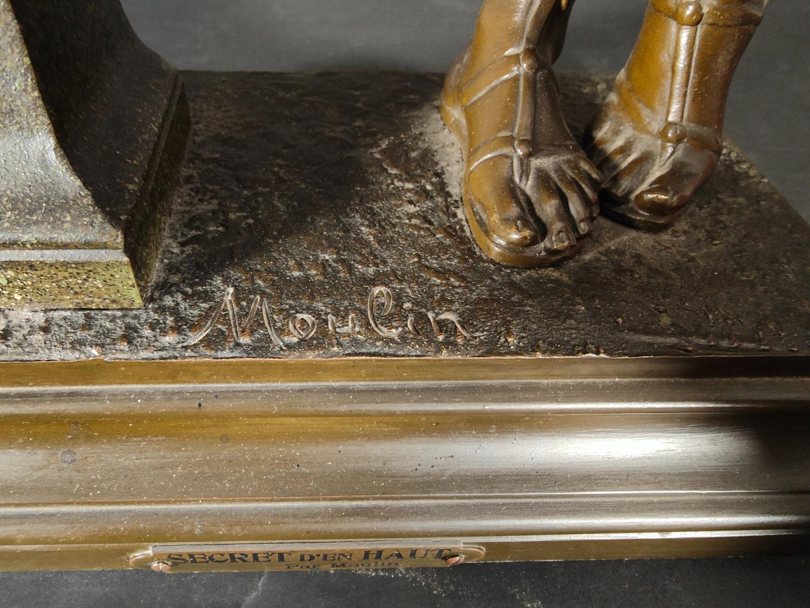 Bronzo del XIX secolo da Moulin in vendita 3
