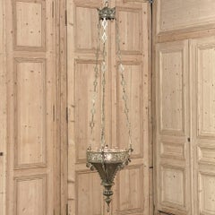 19th Century Bronze Gothic Chandelier