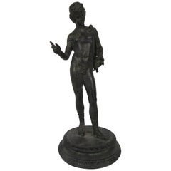 19th Century Bronze Grand Tour Sculpture Warrior