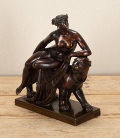 19th Century Bronze Group ‘Ariadne and the Panther’