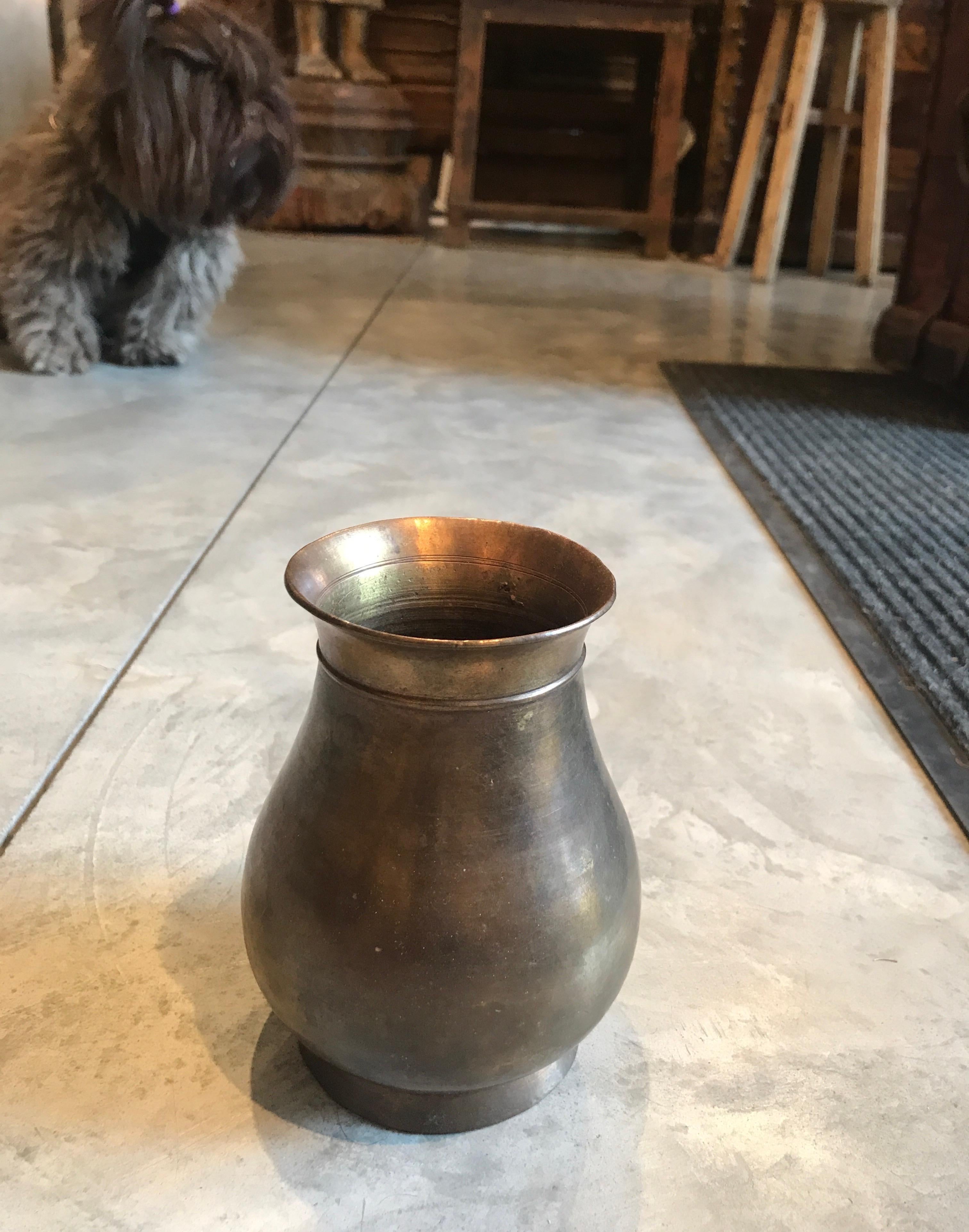 19th Century Bronze Holy Water Container, from Nepal 6