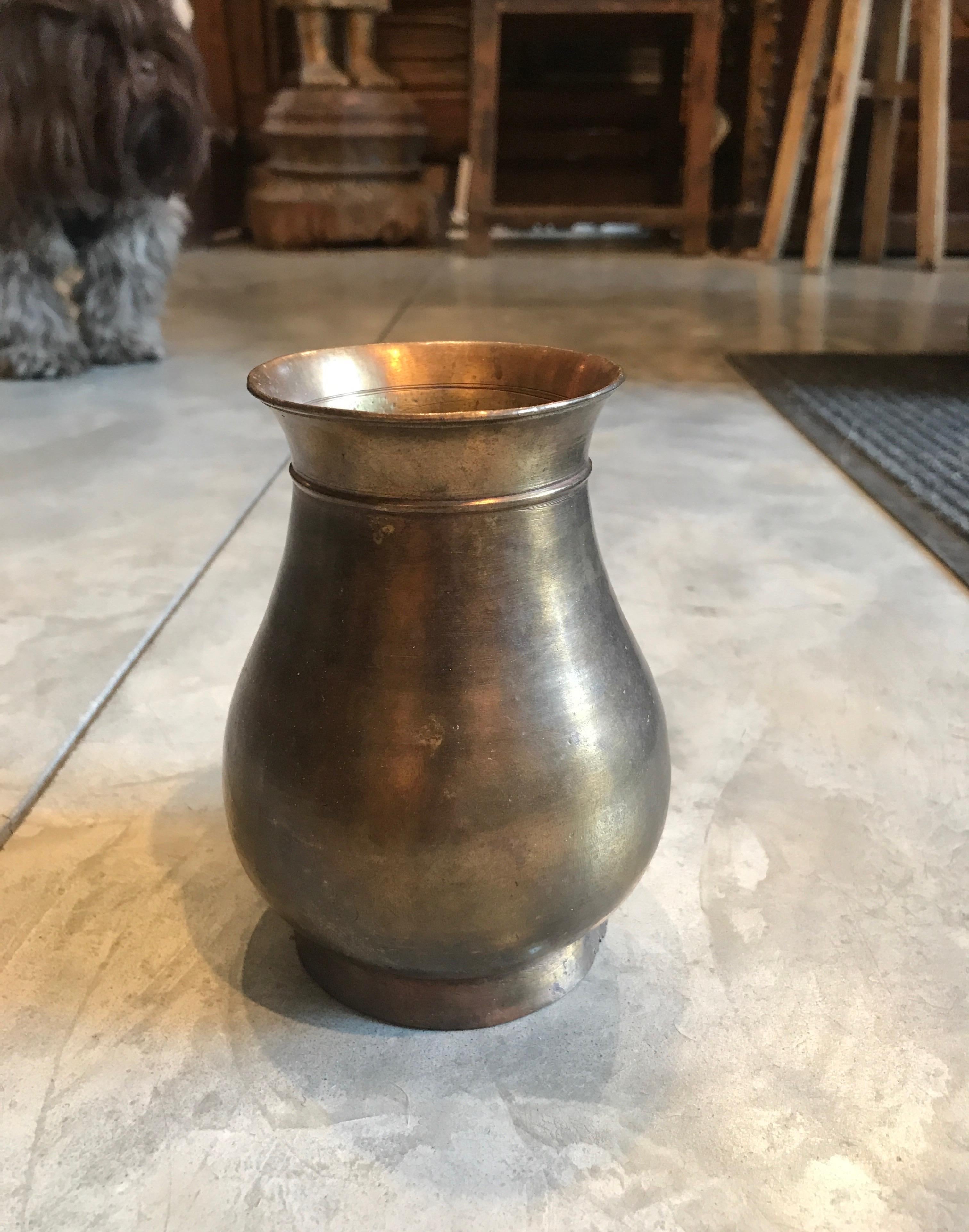 19th Century Bronze Holy Water Container, from Nepal 2