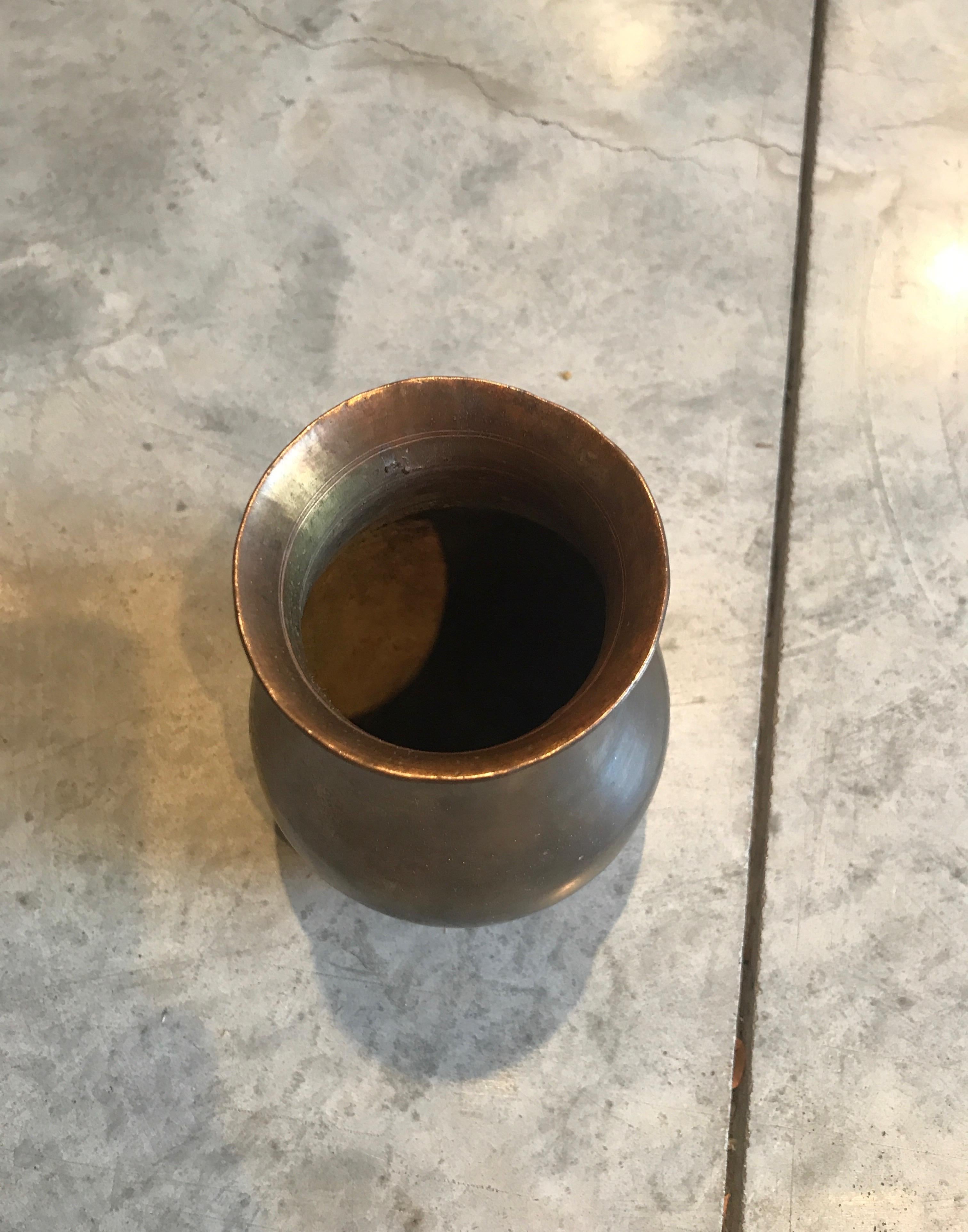 19th Century Bronze Holy Water Container, from Nepal 4