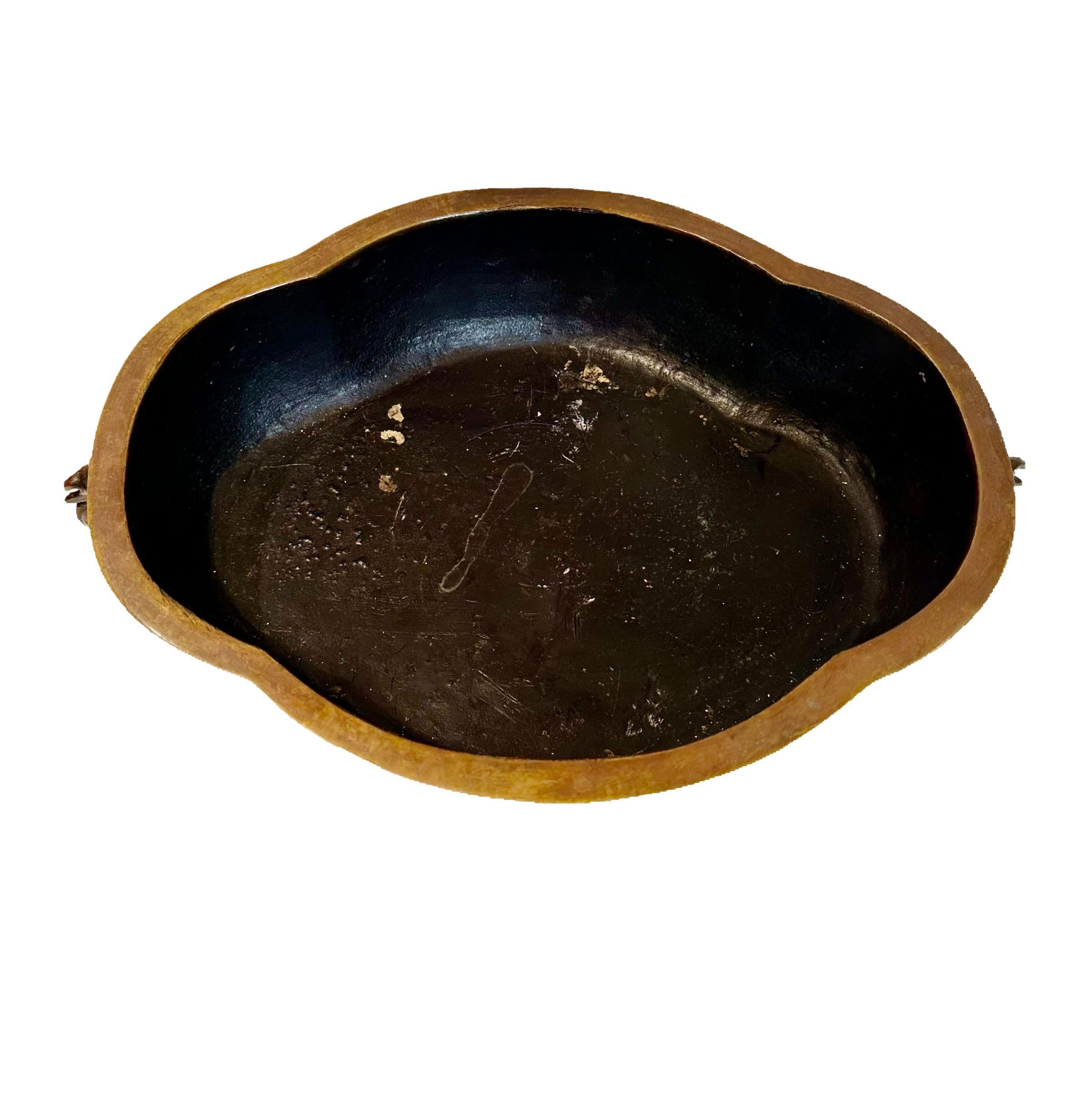 Fine XIX secolo Fioriera giapponese in bronzo del XIX secolo in vendita